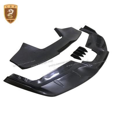 High Quality Rowen Style High Glossy Finish 3K Carbon Fiber Front Lip Kit for Ferarri 488 Gtb