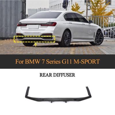 Carbon Fiber Rear Bumper Diffuser for BMW 7 Series G11 M-Sport 2019-2020
