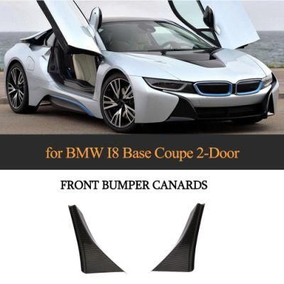 Carbon Fiber Front Bumper Splitter Fins for BMW I8 2014-2018