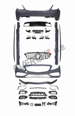 2019 C63 Amg Style Bumper with Grile Body Kit for Benz C Class W205 2014-2021
