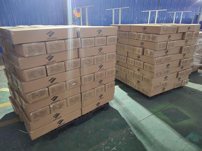 2X Heavy Duty 3t 3000kg Home Low Rise Wide Car Van Workshop Plastic Strong Level Wheel Ramp Set
