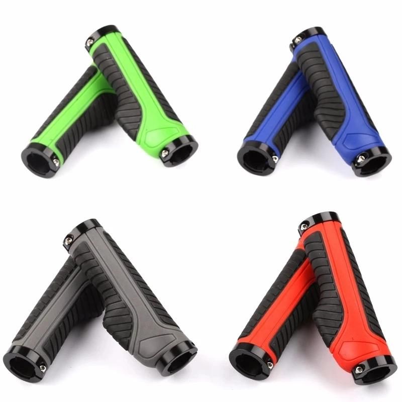 Bike Handlebar Grips Rubber Non-Slip Handle Sleeve MTB Cycling Road Ergonomic Bicycle Handle Grip