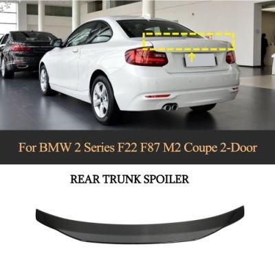 P Style for BMW 2 Series F22 F87 M2 Carbon Fiber Rear Spoiler 2014-2019 Coupe 2-Door