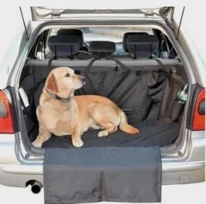 Black Universal Pet Hammock Car Back Seat Cover for Dog Mat