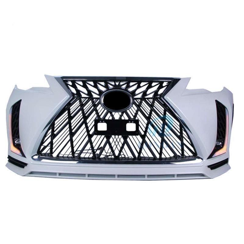 Factory Supply Professional Pickup Truck 4X4 Car Accessories Body Kit Auto Front Bumper for Fortuner 2016-2019 Change Lexus