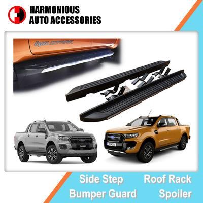 Auto Accessory OE Style Running Boards for Fd Ranger 2012 2016 2019 T6, T7, T8 Side Step Stirrups