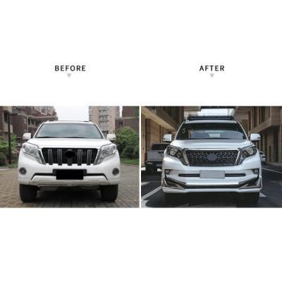 Body Kit with Car Front Bumper Lips Grille Fog Lamps 2010-2017 Toyota Prado Fj150