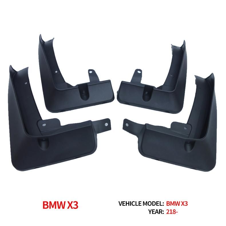 Car Mud Flaps 4PCS/Set for BMW X3 Without Pedal Fender Mudflaps Splash Guards Mud Flap
