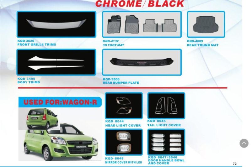 Car Accessories ABS Pickup Door Handle Bowl for Honda Civic 2017