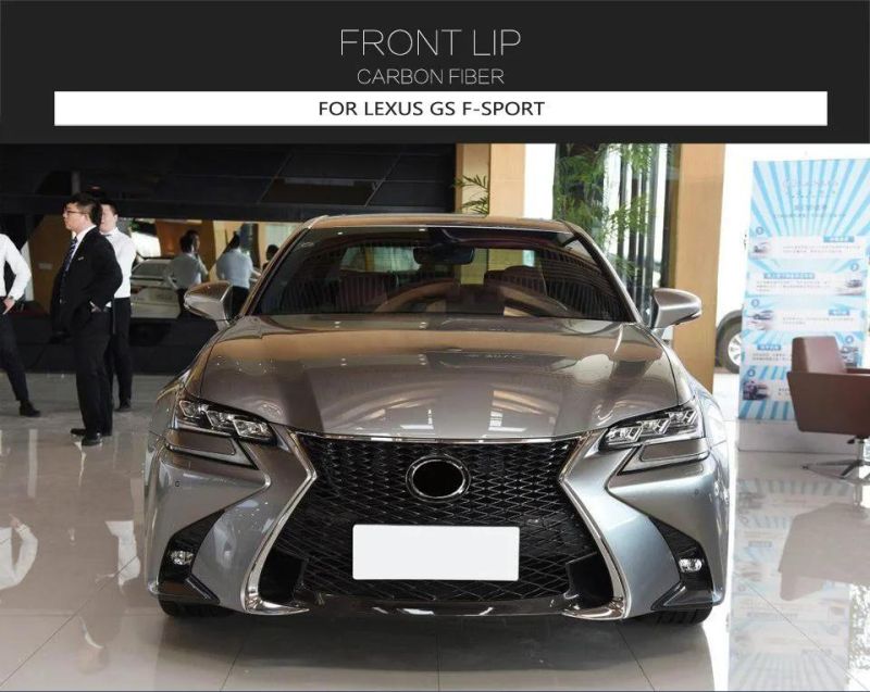 Carbon Fiber Front Lip for Lexus GS F-Sport 2016-2019