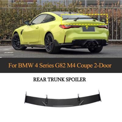 Carbon Fiber Rear Trunk Wing Spoiler for BMW 4 Series G82 M4 Coupe 2-Door 2021-2022
