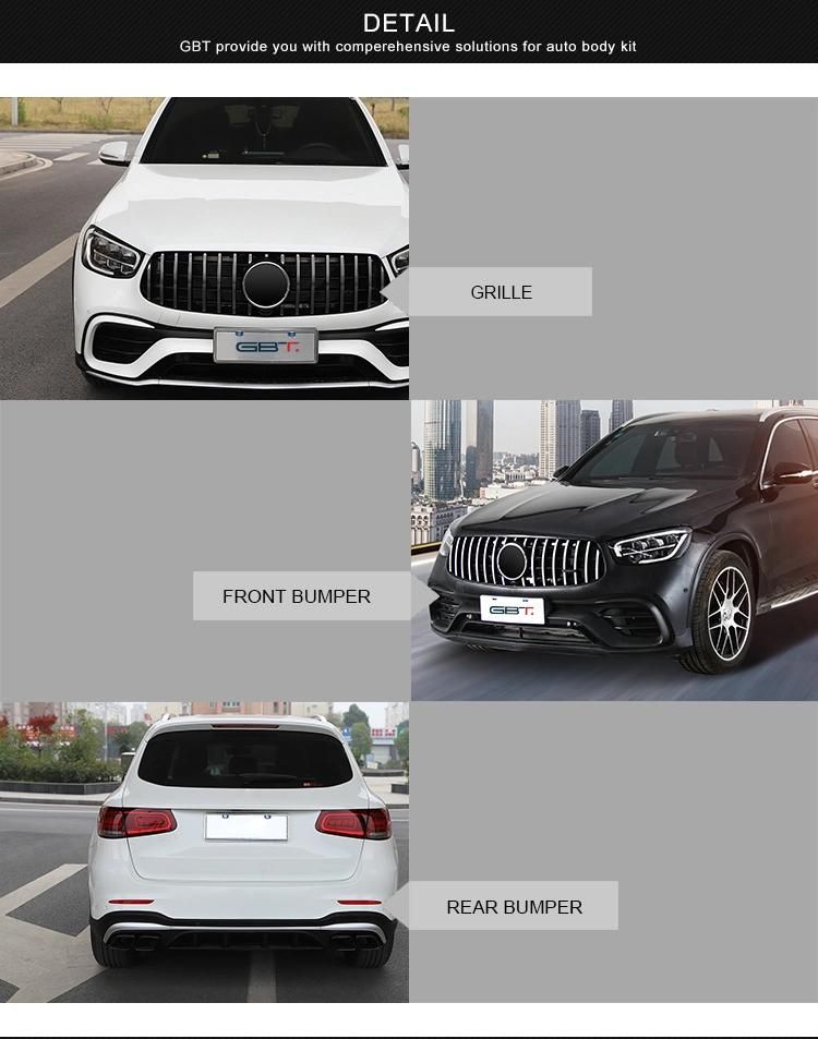 Gbt Auto Car Parts Year 2020-on Front/Rear Bumper for Mercedes-Benz Glc Model