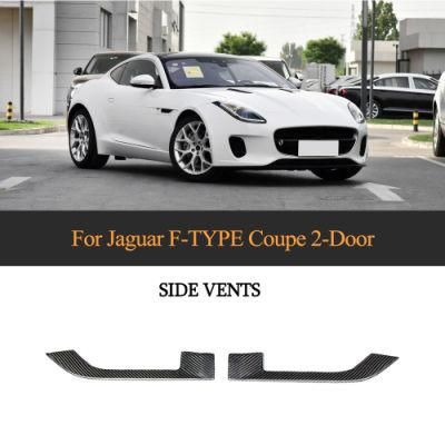Carbon Fiber Side Vents for Jaguar F-Type Coupe 2-Door 13-19