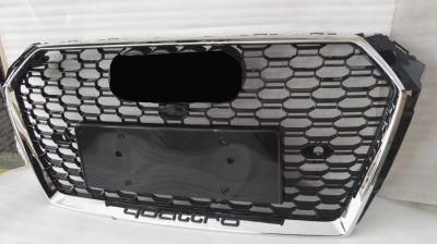 Factory Whole Sale Auto Body Kit Automotive Exterior Parts Accessories Car Front Bumper Grilles for Audi A4 RS4 2016