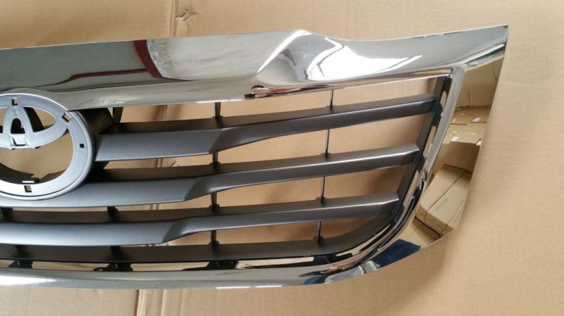 Wholesale Auto Parts Front Grille Half Chrome for Hilux Vigo 2012 2013 2014