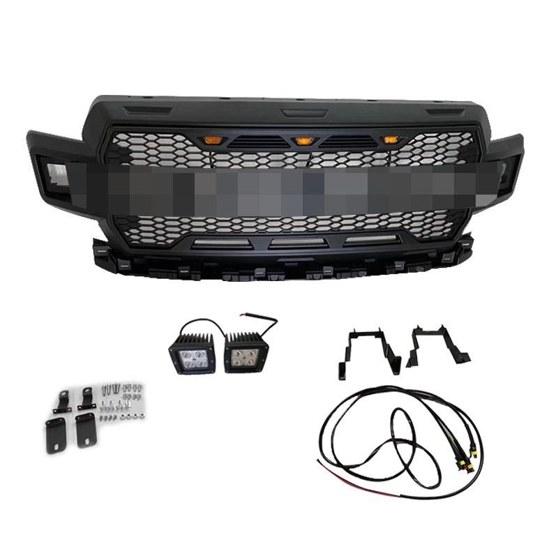 with LED Light 4X4 Pickup Truck Car Front Grille for Ford F150 F-150 2018