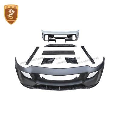 Car Modification Parts Forged Carbon Fiber Body Kit for Ferrari 599 Vors Style Front Bumpers Rear Bumper Diffuser Side Skirt Bodykit