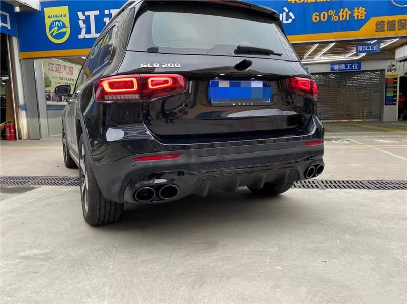Glb Class X247 Glb180 Glb200 Upgrade to Glb35 Glb45 Amg Rear Diffuser Rear Lip Accessories