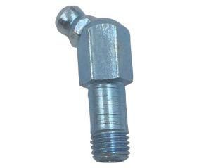 Metric M8X1.0mm, 45 Degrees Grease Nipples, Height 28.5mm, Hex 9.5mm, OEM Quality