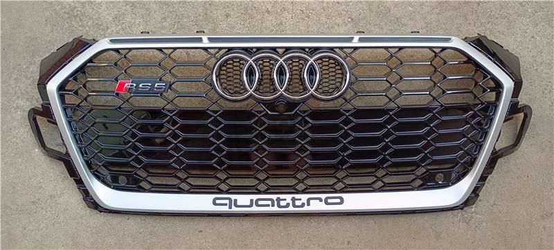 Front Bumper Grille for 2021 Audi A5 Upgrade RS5 Style radiator Grill