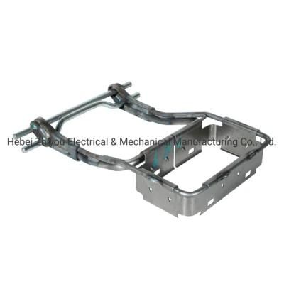 Automotive Sheet Metal Parts Metal Stamping Parts Electrophoresis Arm Rest Metal Frame Welded Parts