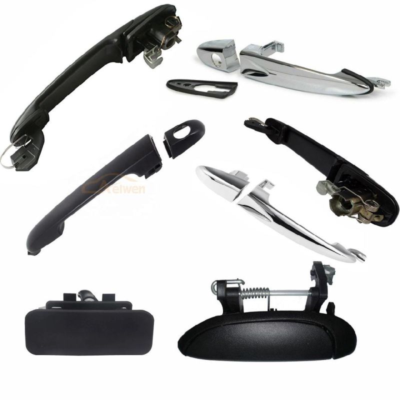 Aelwen High Quality Auto Parts Car Door Handle Fit for VW Polo OE 6n0 837 207A 6n0 837 207b 6n0 837 208A