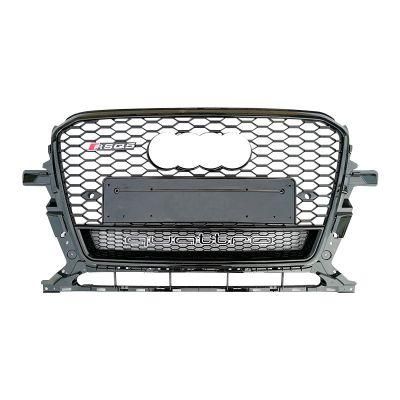 Q5 Modification Grille Change to Rsq5 Quattro Style Front Bumper Grill for Audi Q5 Center Grills 2012-2018