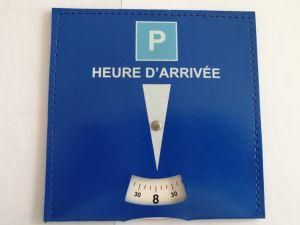 French PVC Parking Disc Parking Disk