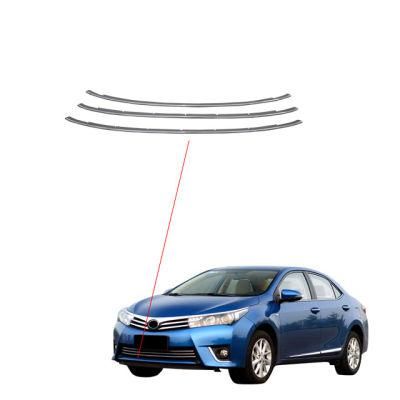 Hot Sale Chrome Car Accessories Middle Front Grille for Toyota Corolla 2014
