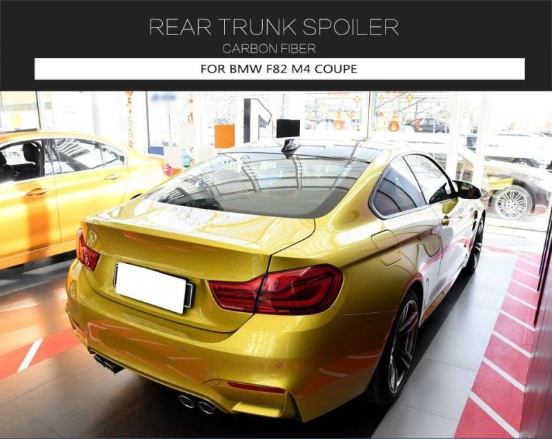 Carbon Fiber Rear Ducktail Spoiler for BMW F82 M4 Coupe 2014-2017