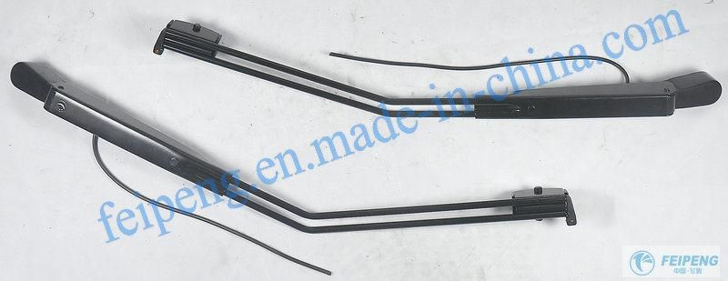 Double Round Pipe Wiper Arm for Car, Bus Vehicles