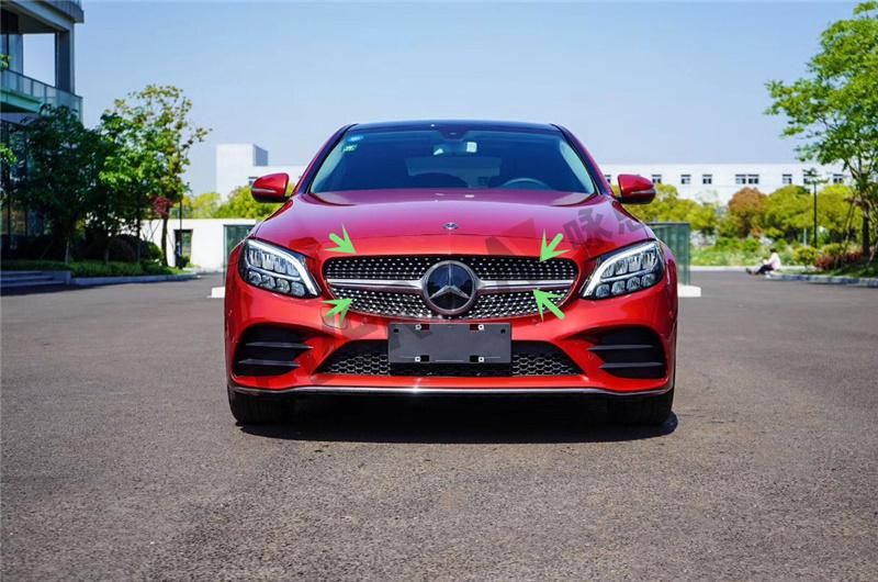 Diamond Front Radiator Grille for Mercedes Benz W205 C Class 2019