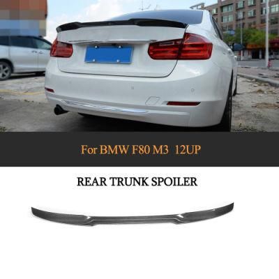 Carbon Fiber F80 M3 Rear Trunk Boot Lid Wing Spoiler or BMW 3 Series 2012 - 2017