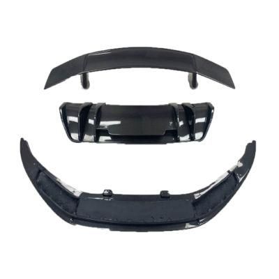Carbon Fiber Rear Diffuser Spoiler Front Lip Suitable for 2017-2019 R8 V10 Body Kits