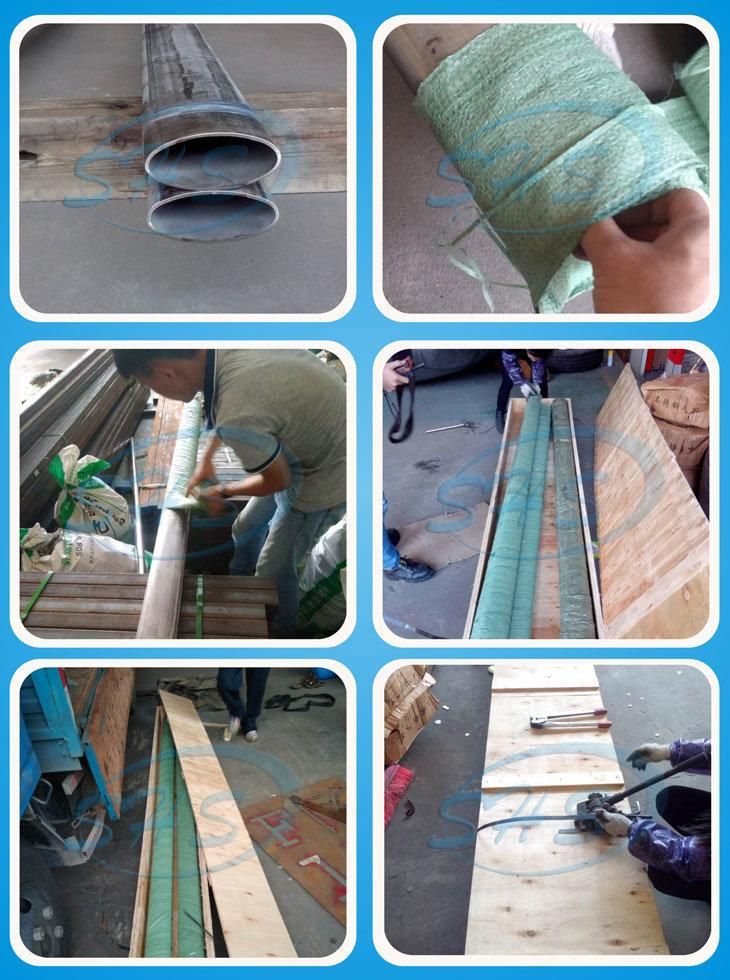 Stainless Steel Welded Oval Tubes in Big Sizes for Cars