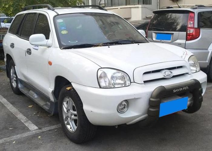 Auto Accessory Bumper Guards for Hyundai Santa Fe 2000 2002 2004 2006 Grille Guard and Rear Guard