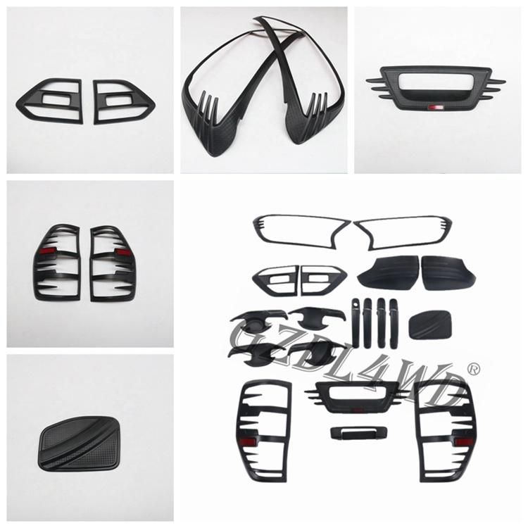 Window Sun Visor Rain Guard Vent Guard for Ford Ranger 2012 2019 Accessories