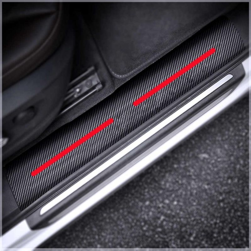 Custom Exterior Accessories Stainless Steel Scuff Plate Door Sill Plate