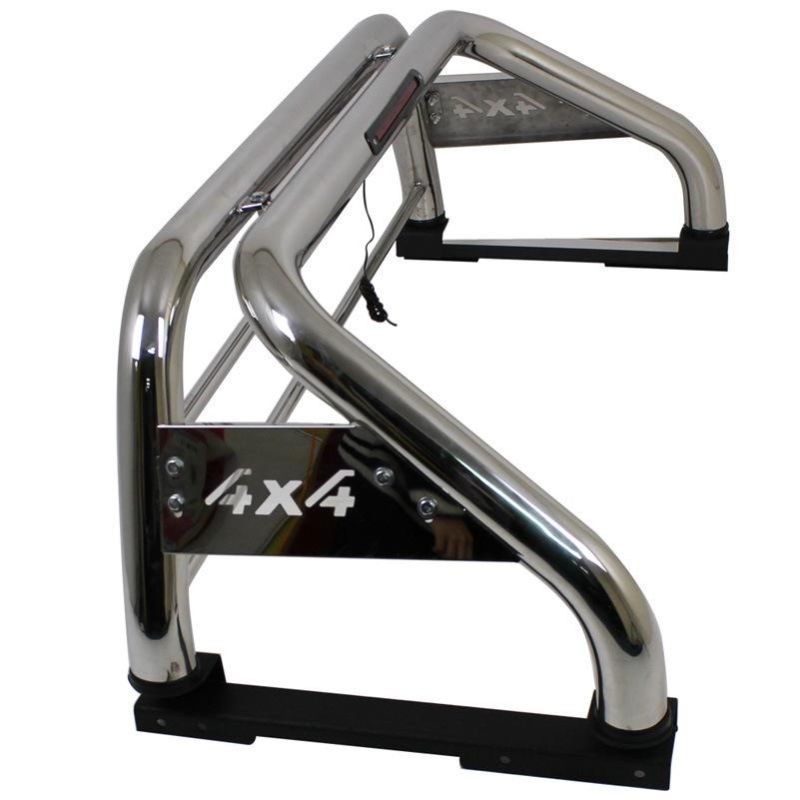 Manufacturer Steel Pick up Sport Roll Bar with Spare Tire for Hilux Vigo Revonavara Np300 D40 D22 Volkswagen Amarok