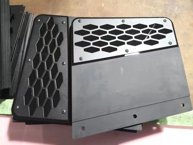 Universal Mudflap, Stainless Iron, Mudflap with Reflection, 2PCS Mudflaps Mud Flap Fit F150