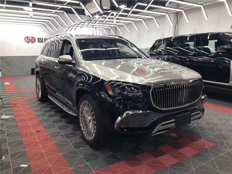 Maybach Front and Rear Bumper Body Kit with Diffuser for Mercedes Benz GLS X167