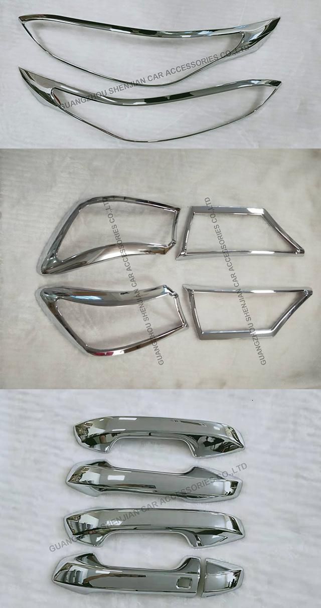 Sj Factory Direct Sale ABS Black Chrome Accessories Combo Set for Cerato 2019