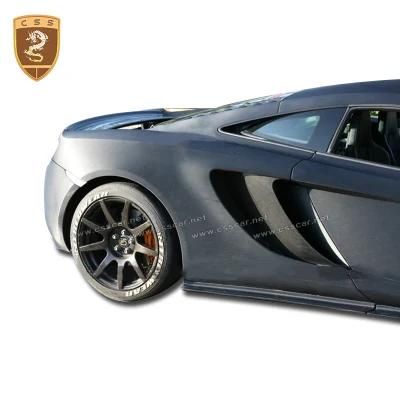 Car Accessories Parts Side Vent Decoration for Mclaren MP4 Side Air Scoop Vents Fender Vents Body Parts