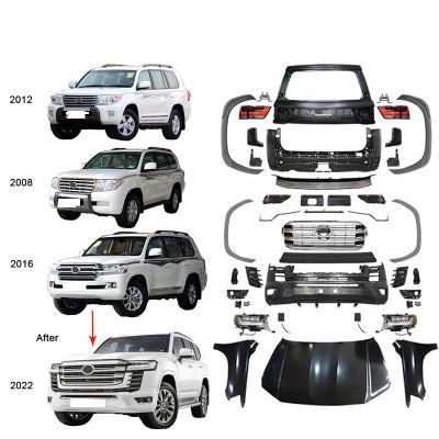 2022 Latest New Design Upgrade LC300 Car Accessories Bodykit for 2016-2020 Toyota Land Cruiser LC200 Upgrade 300 Model