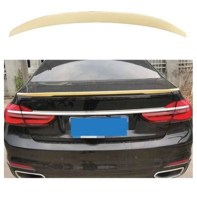 for BMW 7 Series G11 G12 Rear Spoiler ABS Carbon Fiber Boot Lip Trunk Ducktail Car Spoilers 2016 2017 2018 2019 2020