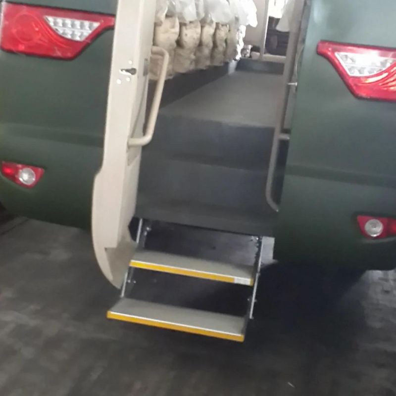 Double Manual Folding Step for Motorhome and Caravan