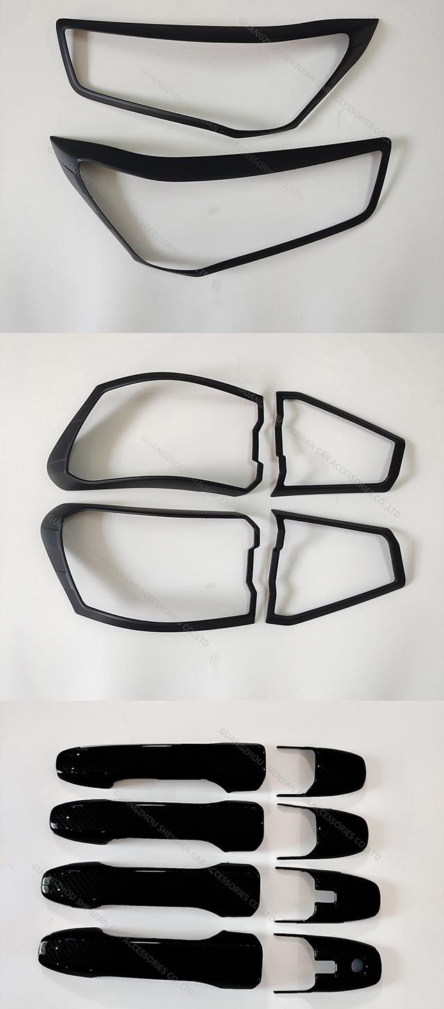 ABS Black Chrome Body Part Combo Full Set for 2020-2022 Raize Rocky Ativa