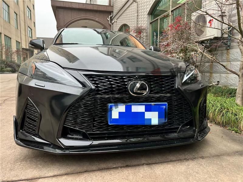 Auto Body Kit Front Bumper with Grille for Lexus Is250 2009-2012 Upgraded to 2021 Is Model