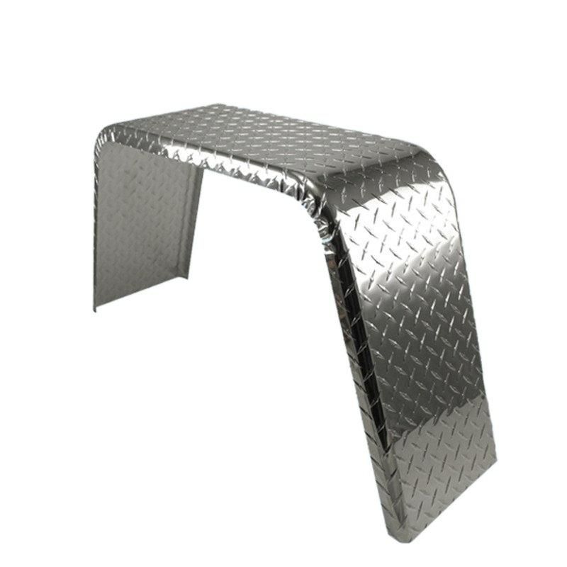 14-15" Alum Treadplate Trailer Mudguards Trailer Fenders