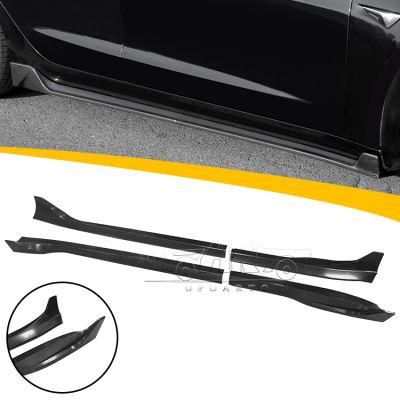 Spare Parts for Tesla Model 3 Aero Style Side Skirts 2017-2022